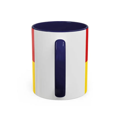 Flag of Warendorf Germany - Accent Coffee Mug - Go Mug Yourself