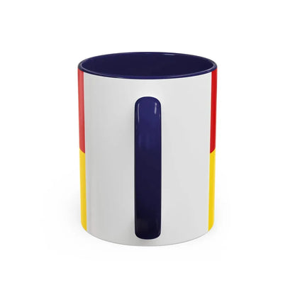 Flag of Warendorf Germany - Accent Coffee Mug - Go Mug Yourself