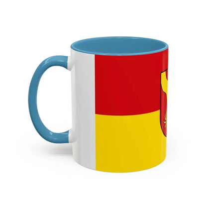 Flag of Warendorf Germany - Accent Coffee Mug - Go Mug Yourself