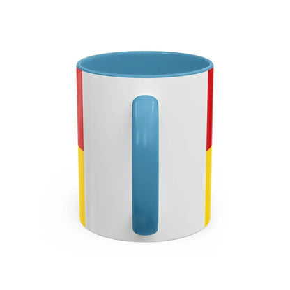 Flag of Warendorf Germany - Accent Coffee Mug - Go Mug Yourself