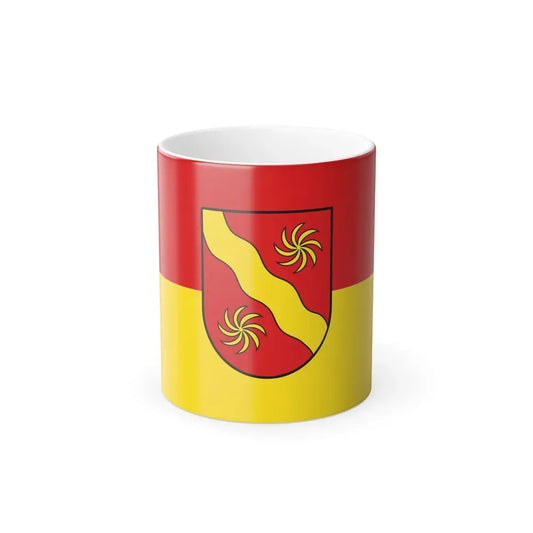 Flag of Warendorf Germany - Color Changing Coffee Mug 11oz - Go Mug Yourself
