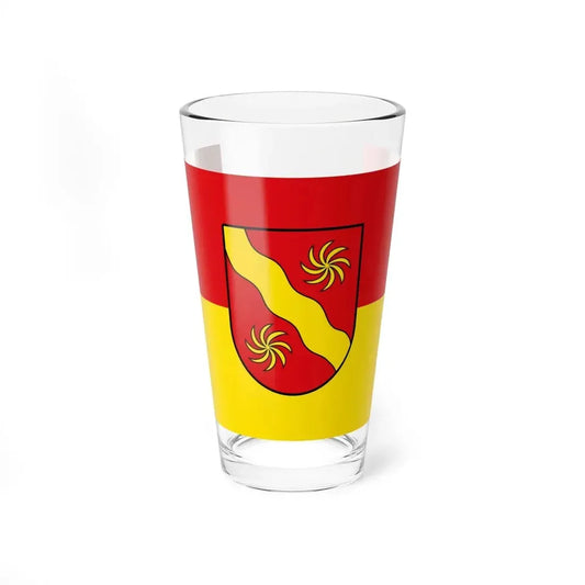 Flag of Warendorf Germany - Pint Glass 16oz 16oz - Go Mug Yourself