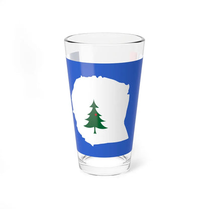 Flag of Warren County Tennessee (United States) Pint Glass 16oz 16oz - Go Mug Yourself