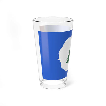 Flag of Warren County Tennessee (United States) Pint Glass 16oz - Go Mug Yourself