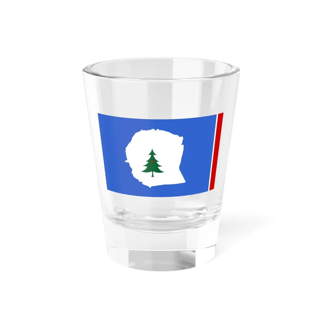 Flag of Warren County Tennessee (United States) Shot Glass 1.5oz 1.5oz - Go Mug Yourself
