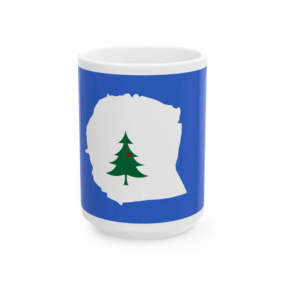 Flag of Warren County Tennessee (United States) White Coffee Mug 15oz - Go Mug Yourself