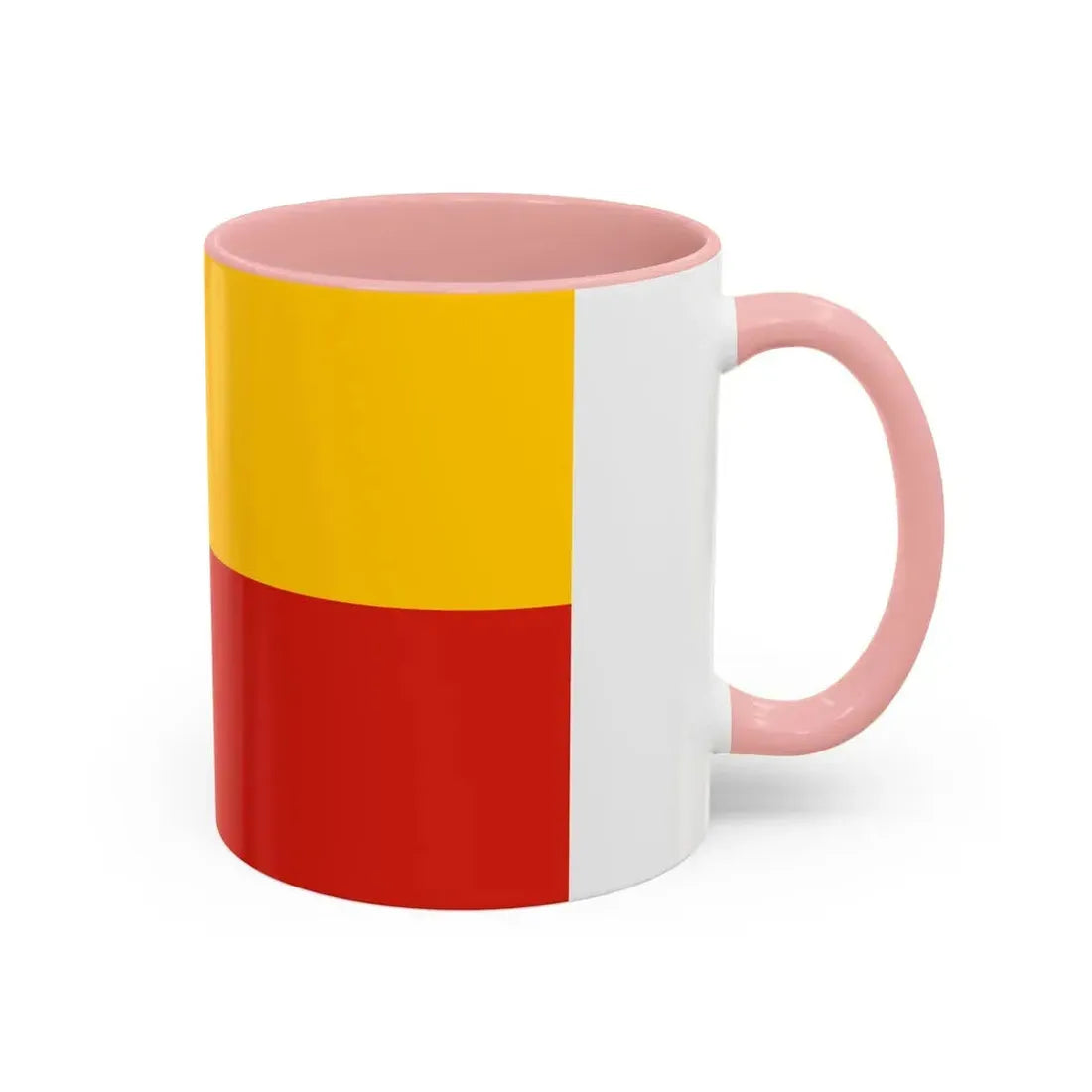 Flag of Warsaw Poland - Accent Coffee Mug - Go Mug Yourself