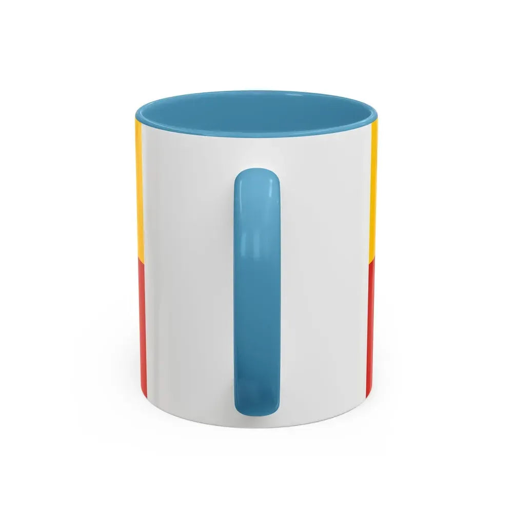 Flag of Warsaw Poland - Accent Coffee Mug - Go Mug Yourself