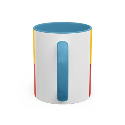 Flag of Warsaw Poland - Accent Coffee Mug - Go Mug Yourself