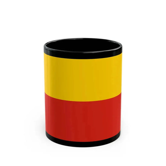 Flag of Warsaw Poland - Black Coffee Mug 11oz - Go Mug Yourself