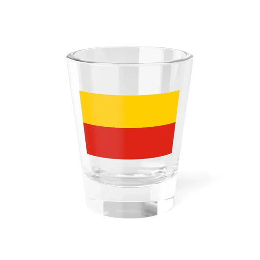 Flag of Warsaw Poland - Shot Glass 1.5oz 1.5oz - Go Mug Yourself