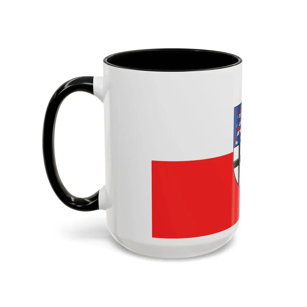 Flag of Wartburgkreis Germany - Accent Coffee Mug - Go Mug Yourself