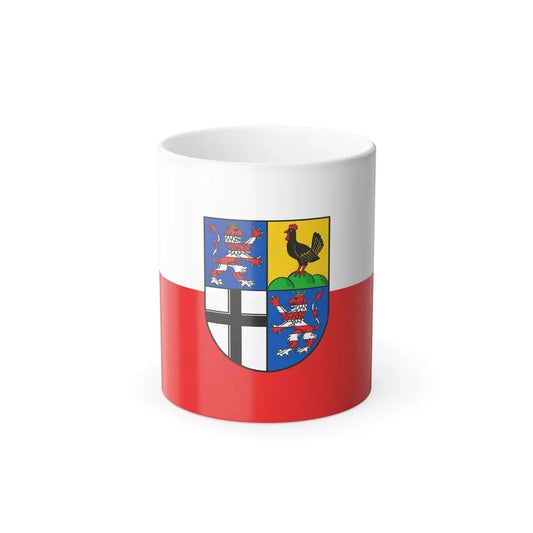 Flag of Wartburgkreis Germany - Color Changing Coffee Mug 11oz - Go Mug Yourself