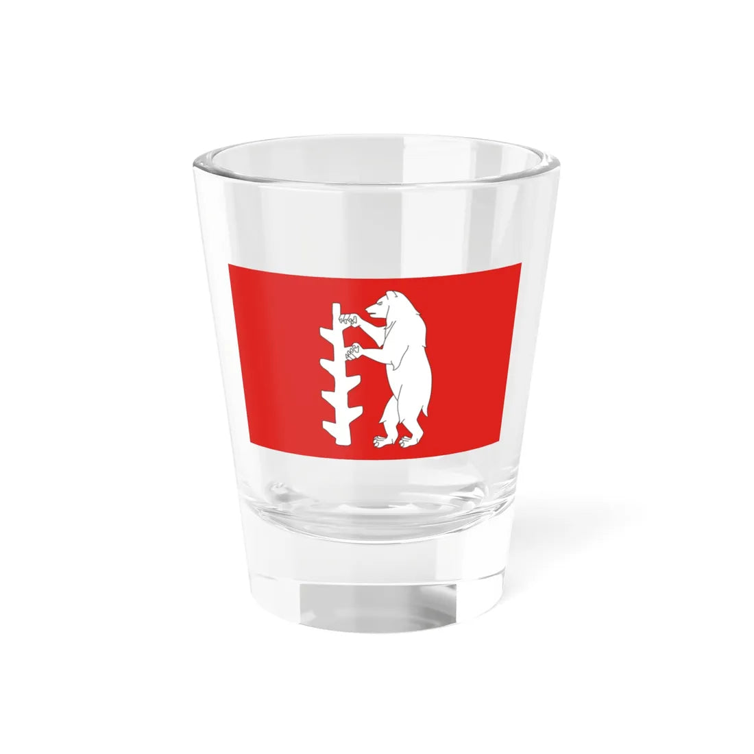 Flag of Warwickshire (England) Shot Glass 1.5oz 1.5oz - Go Mug Yourself