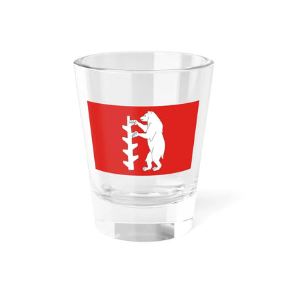 Flag of Warwickshire (England) Shot Glass 1.5oz 1.5oz - Go Mug Yourself