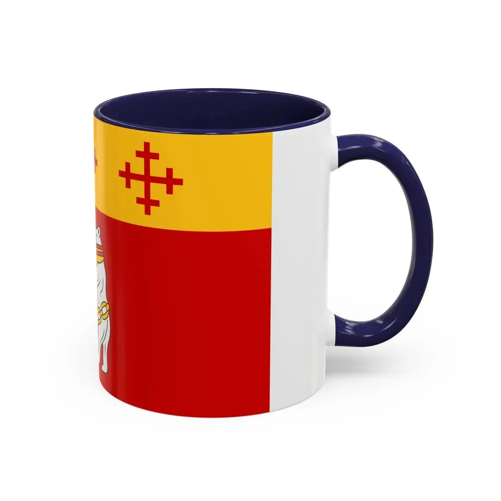 Flag of Warwickshire UK - Accent Coffee Mug - Go Mug Yourself