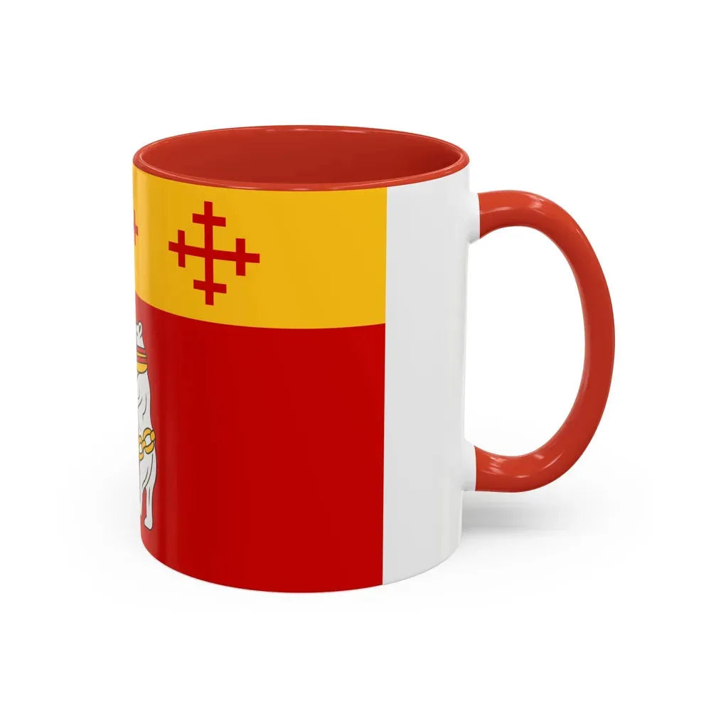 Flag of Warwickshire UK - Accent Coffee Mug - Go Mug Yourself