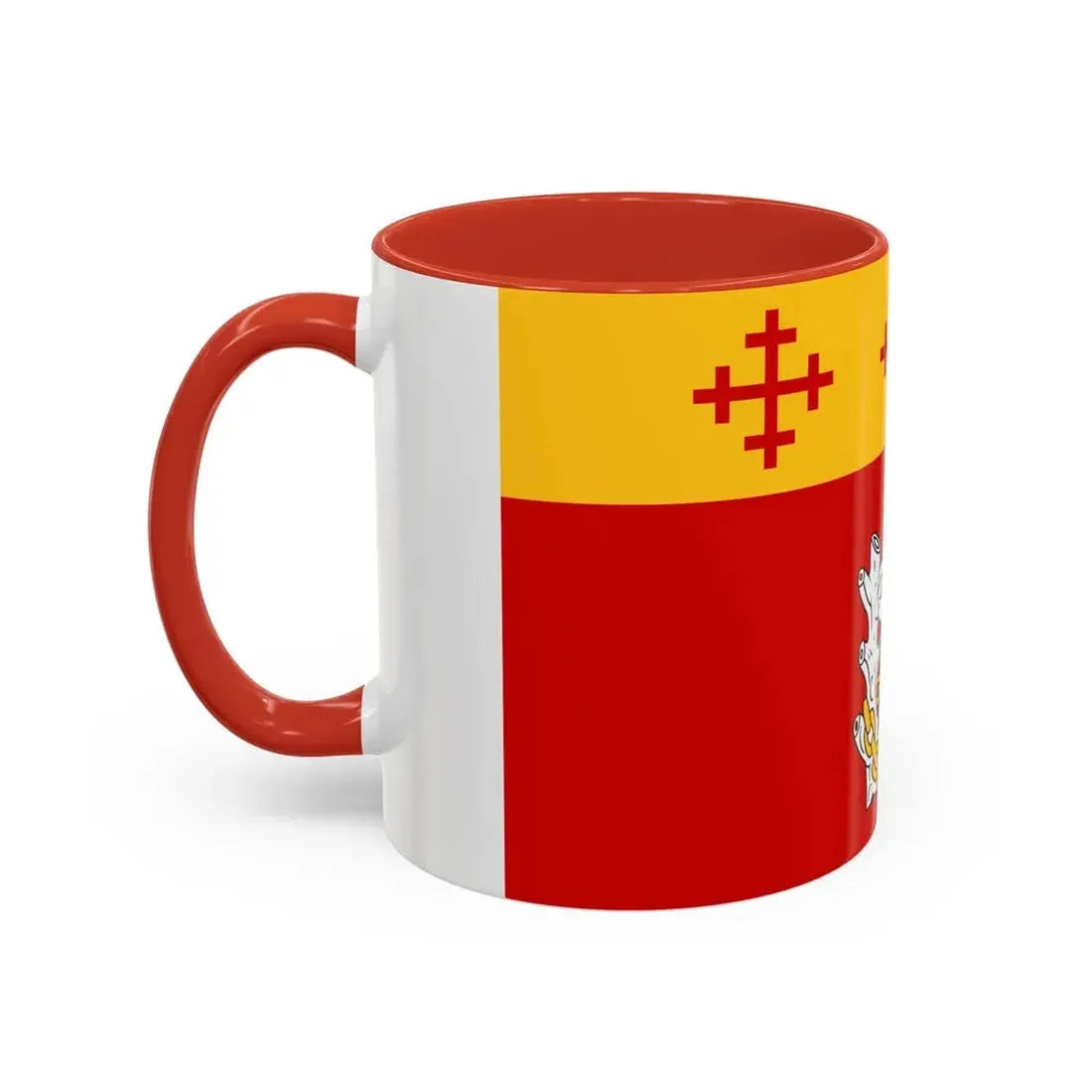 Flag of Warwickshire UK - Accent Coffee Mug - Go Mug Yourself