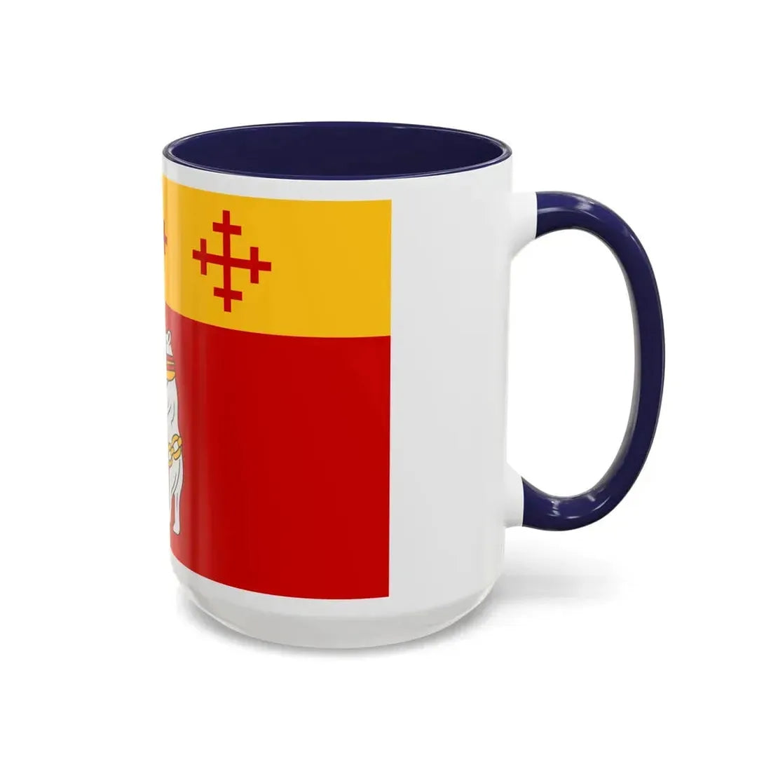Flag of Warwickshire UK - Accent Coffee Mug - Go Mug Yourself