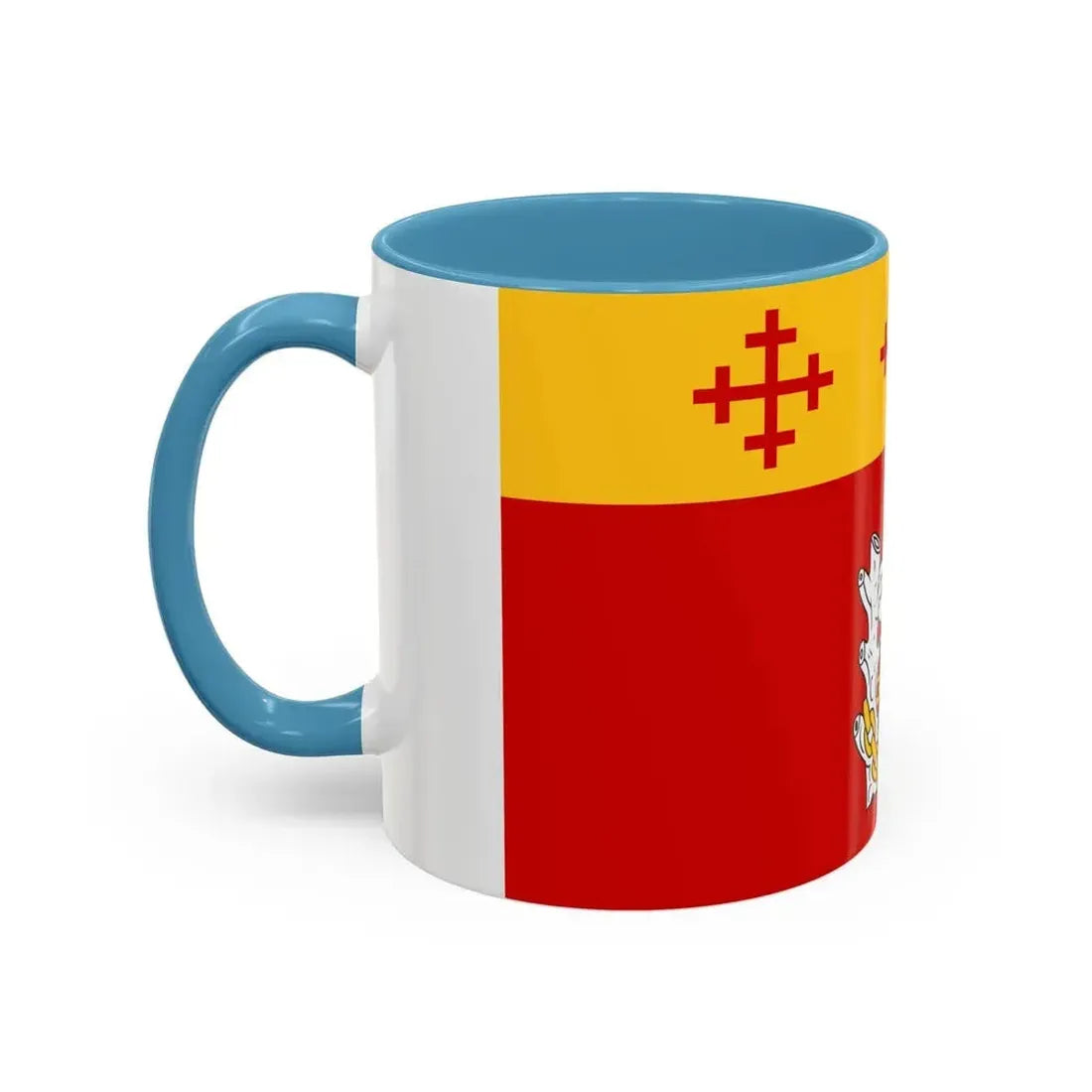 Flag of Warwickshire UK - Accent Coffee Mug - Go Mug Yourself