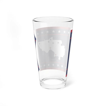 Flag of Washington County Ohio (United States) Pint Glass 16oz - Go Mug Yourself