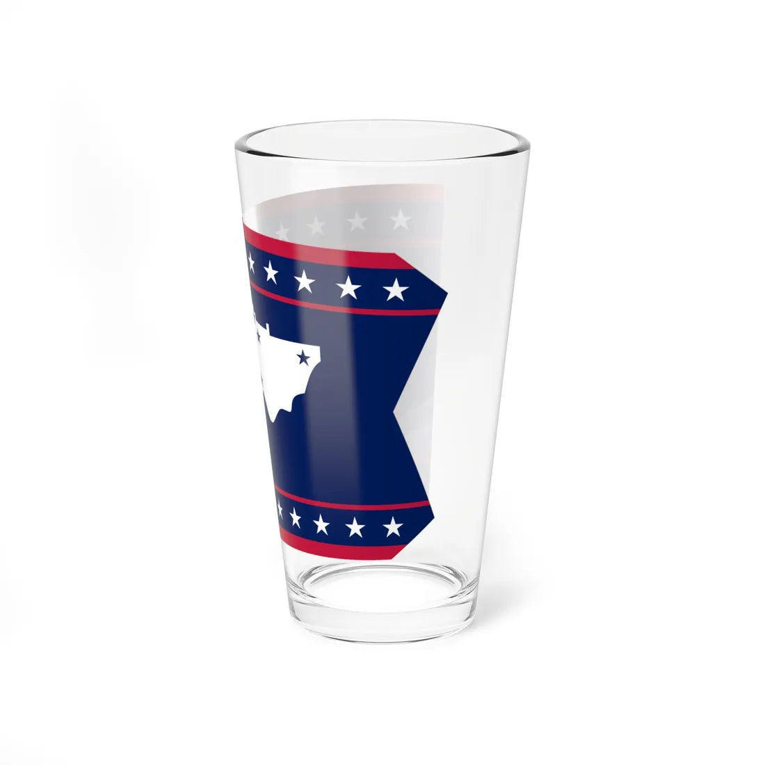 Flag of Washington County Ohio (United States) Pint Glass 16oz - Go Mug Yourself