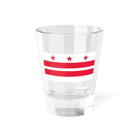 Flag of Washington D.C (United States) Shot Glass 1.5oz 1.5oz - Go Mug Yourself