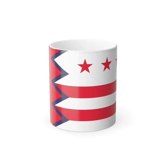 Flag of Washington, Maine - Color Changing Coffee Mug 11oz - Go Mug Yourself