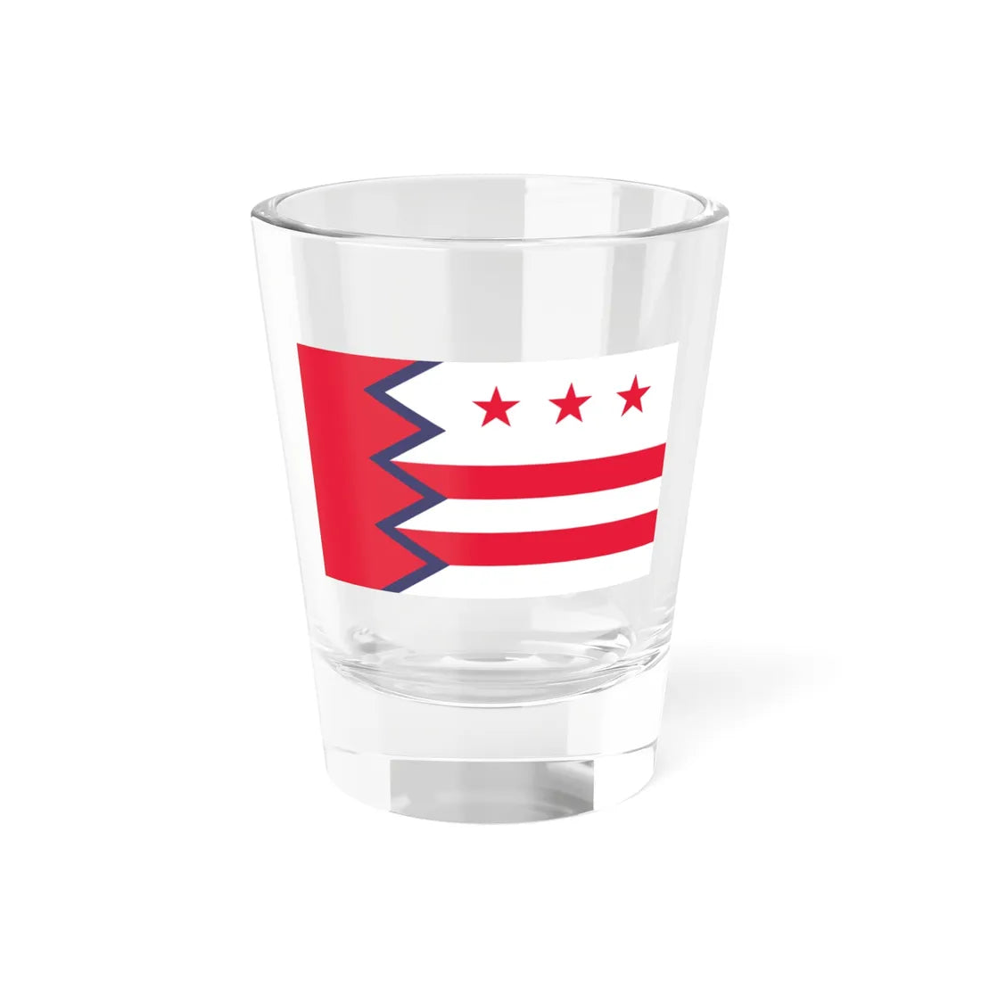 Flag of Washington Maine (United States) Shot Glass 1.5oz 1.5oz - Go Mug Yourself