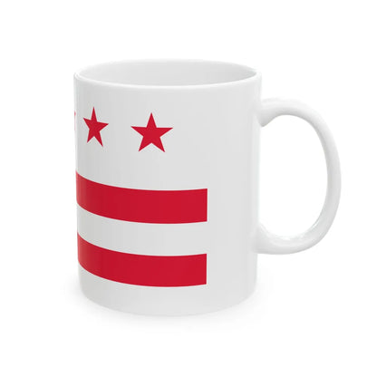 Flag of Washington Maine (United States) White Coffee Mug - Go Mug Yourself