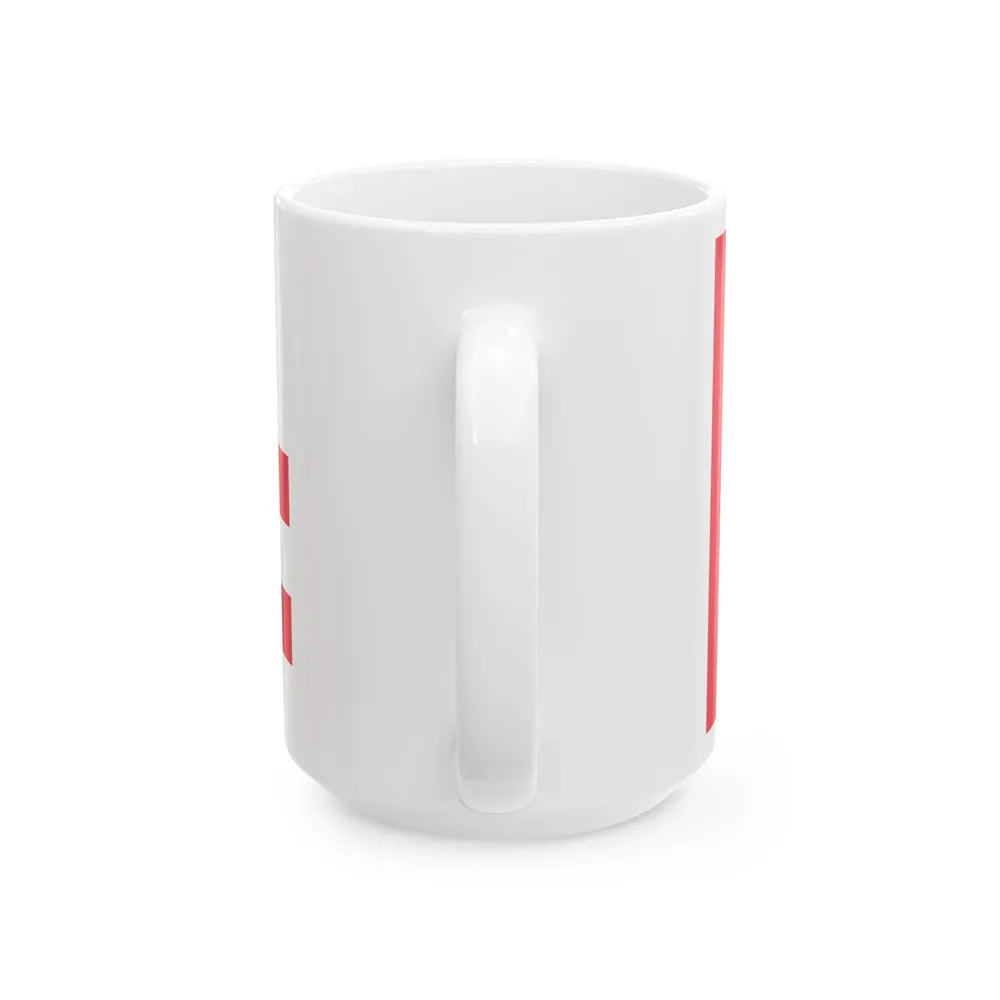 Flag of Washington Maine (United States) White Coffee Mug - Go Mug Yourself