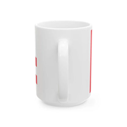 Flag of Washington Maine (United States) White Coffee Mug - Go Mug Yourself