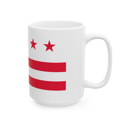 Flag of Washington Maine (United States) White Coffee Mug - Go Mug Yourself