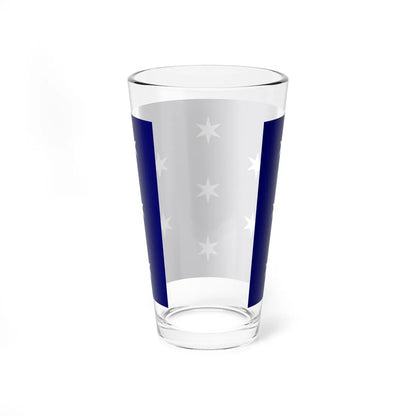 Flag of Washington, New York - Pint Glass 16oz - Go Mug Yourself