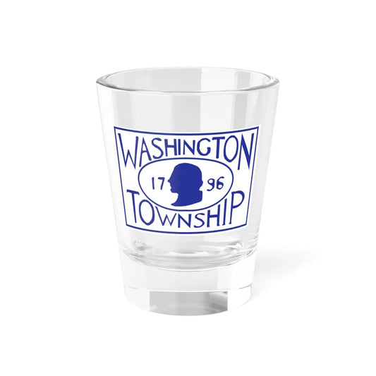 Flag of Washington Township Montgomery County Ohio (United States) Shot Glass 1.5oz 1.5oz - Go Mug Yourself