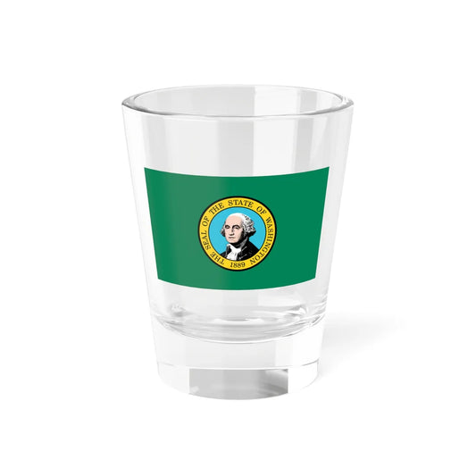 Flag of Washington (United States) Shot Glass 1.5oz 1.5oz - Go Mug Yourself