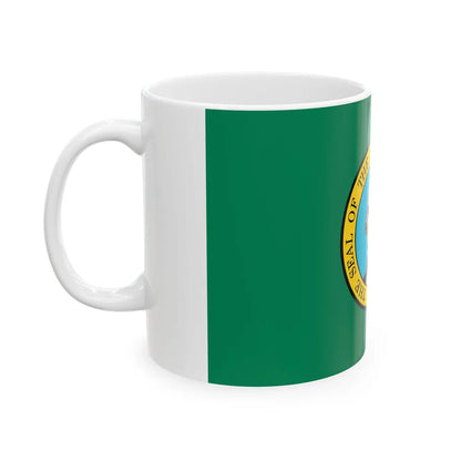 Flag of Washington (United States) White Coffee Mug - Go Mug Yourself