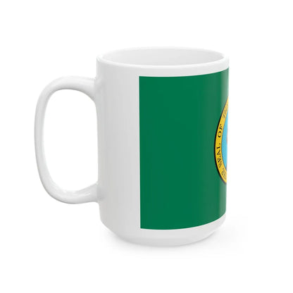 Flag of Washington (United States) White Coffee Mug - Go Mug Yourself