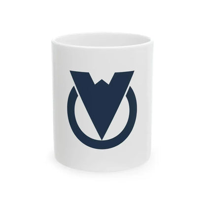 Flag of Wassamu Hokkaido (Japan) White Coffee Mug 11oz - Go Mug Yourself