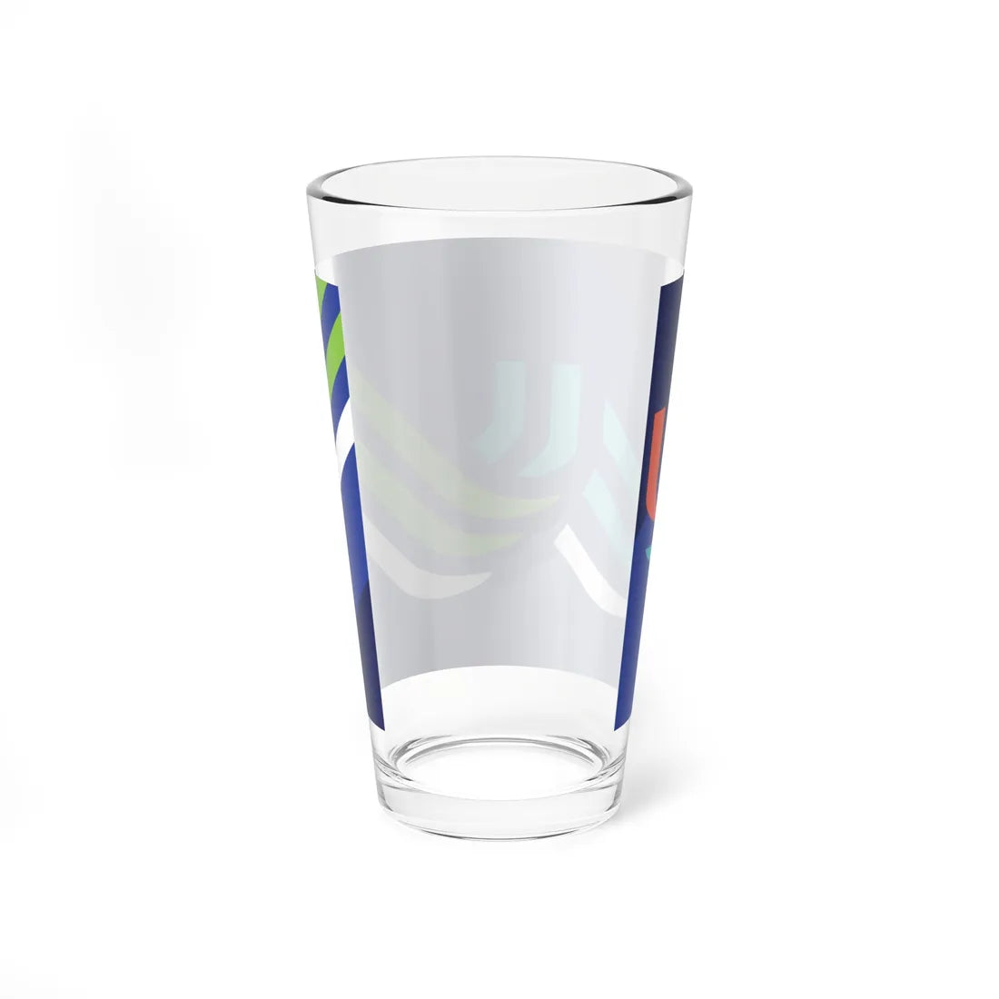 Flag of Waterloo Iowa (United States) Pint Glass 16oz - Go Mug Yourself