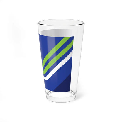 Flag of Waterloo Iowa (United States) Pint Glass 16oz - Go Mug Yourself