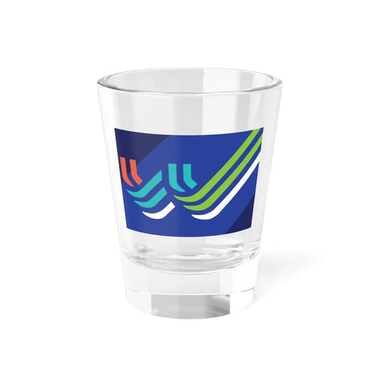 Flag of Waterloo Iowa (United States) Shot Glass 1.5oz 1.5oz - Go Mug Yourself