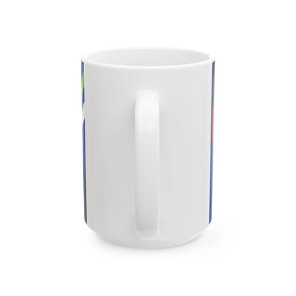 Flag of Waterloo Iowa (United States) White Coffee Mug - Go Mug Yourself