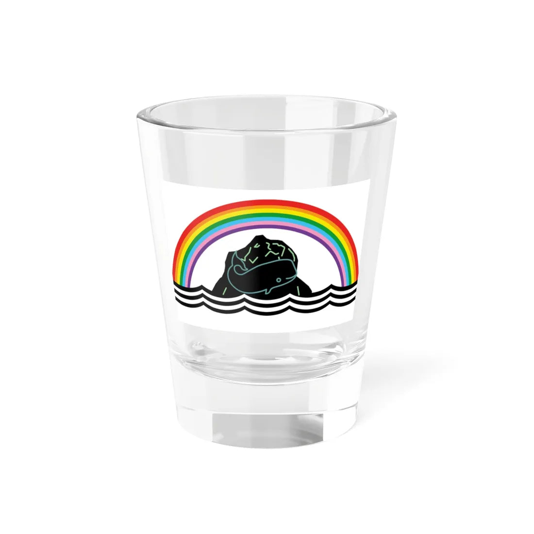 Flag of Waveland (Scotland) Shot Glass 1.5oz 1.5oz - Go Mug Yourself