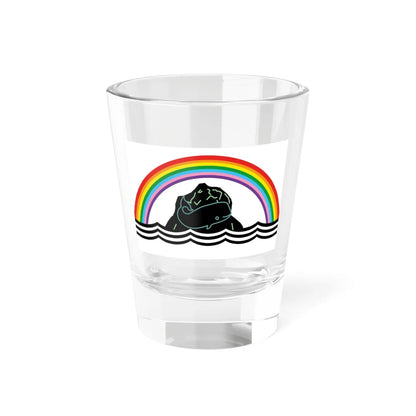 Flag of Waveland (Scotland) Shot Glass 1.5oz 1.5oz - Go Mug Yourself