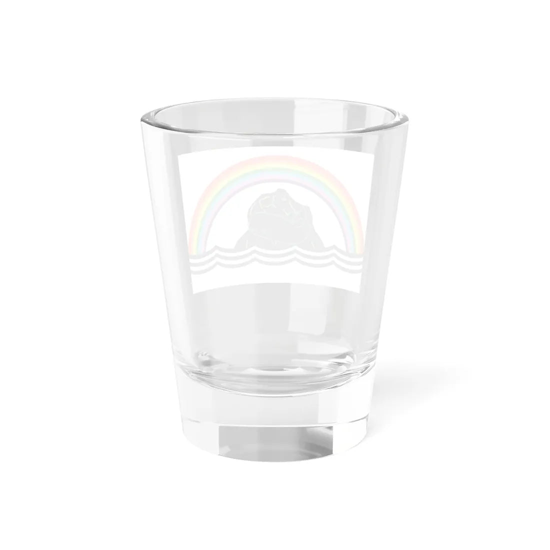 Flag of Waveland (Scotland) Shot Glass 1.5oz - Go Mug Yourself