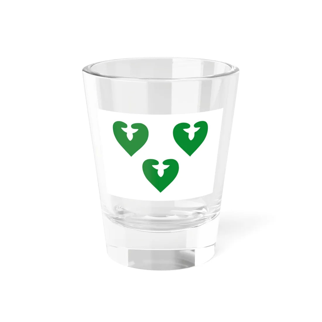 Flag of Wavre (Belgium) Shot Glass 1.5oz 1.5oz - Go Mug Yourself