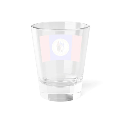 Flag of Wayne County Michigan (United States) Shot Glass 1.5oz - Go Mug Yourself