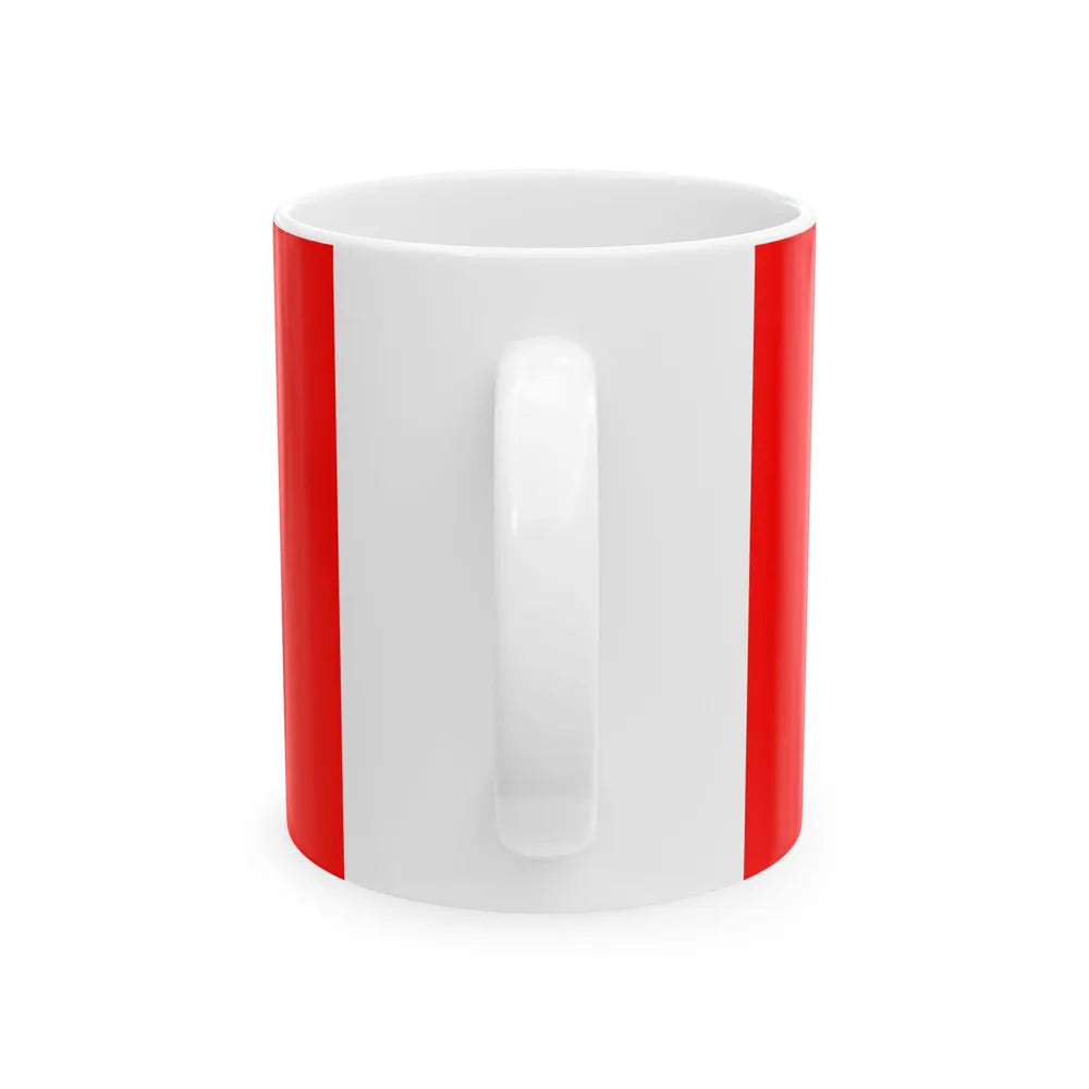 Flag of Wayne County Michigan (United States) White Coffee Mug - Go Mug Yourself