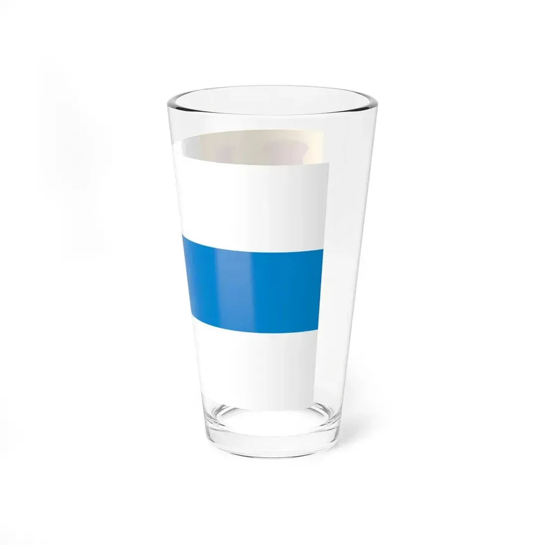 Flag of Weert a town in the centre of the province of Limburg Netherlands - Pint Glass 16oz - Go Mug Yourself